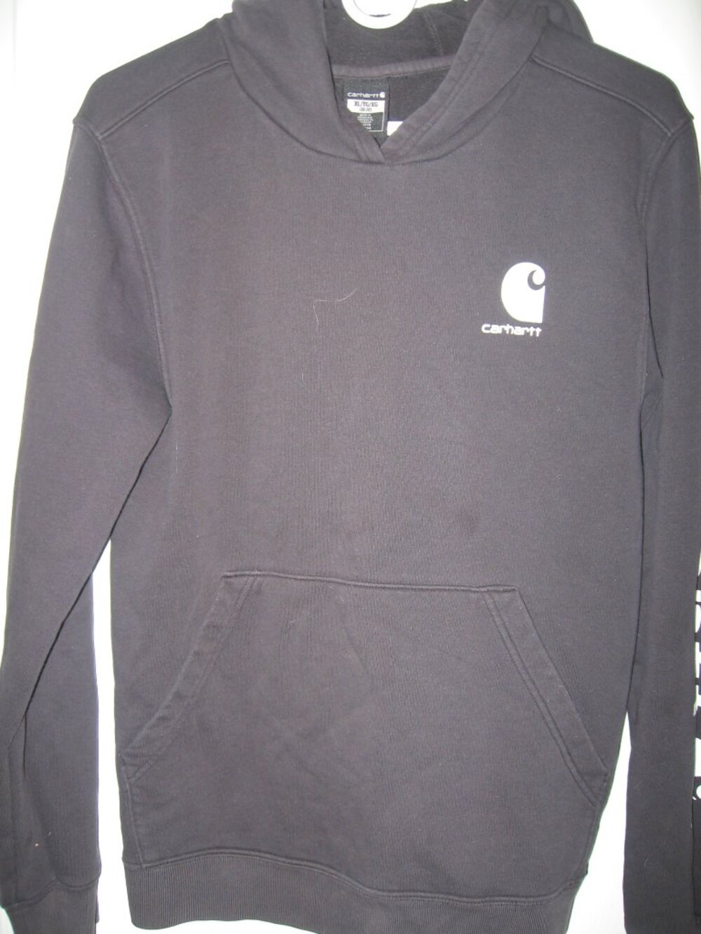 Carhartt Black Pullover Hoodie Men's Size XL